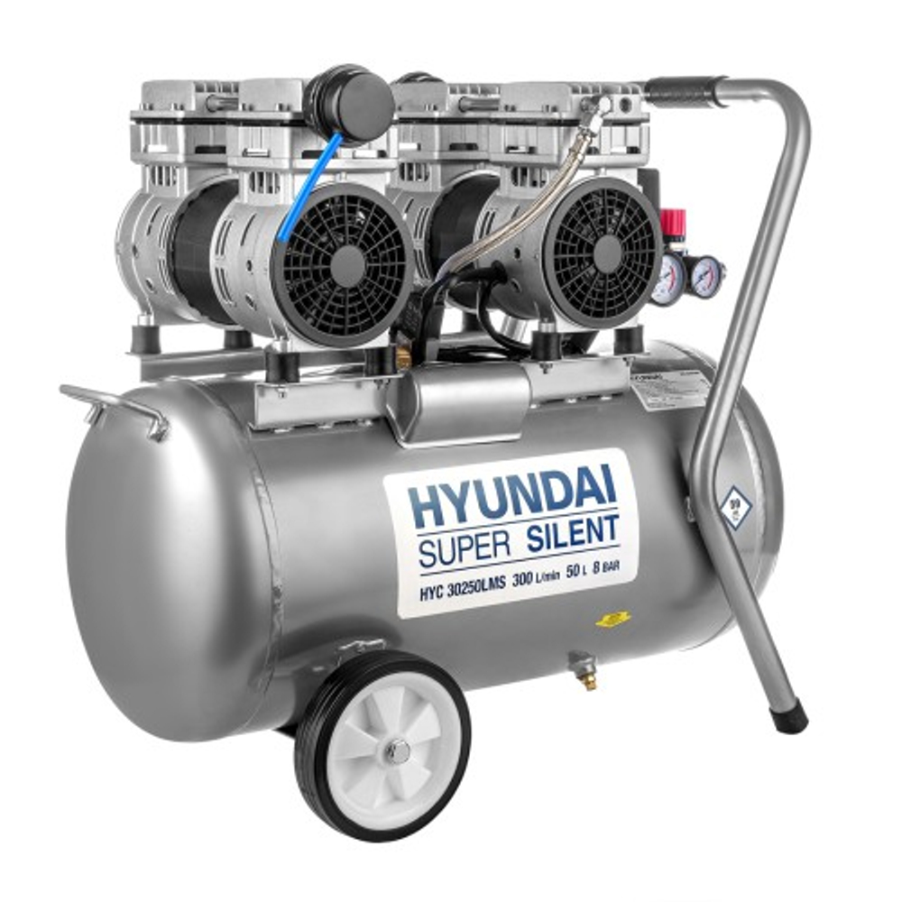 Компрессор поршневой безмасляный HYUNDAI HYC 30250LMS