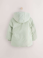 Куртка утепленная с капюшоном для девочки Next E25-189, Мятный