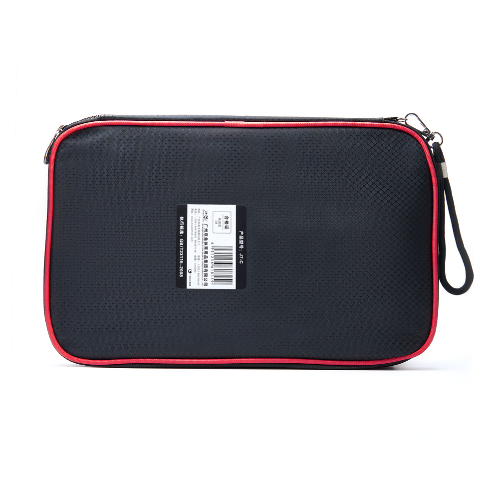 Ракетка для н/т DOUBLE FISH J7, накладка 2.1 мм, конич. ручка + чехол