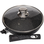 Сковорода алюминий, 24 см, антиприг, Горница, Гранит, с2454аг, с крыш, съем руч