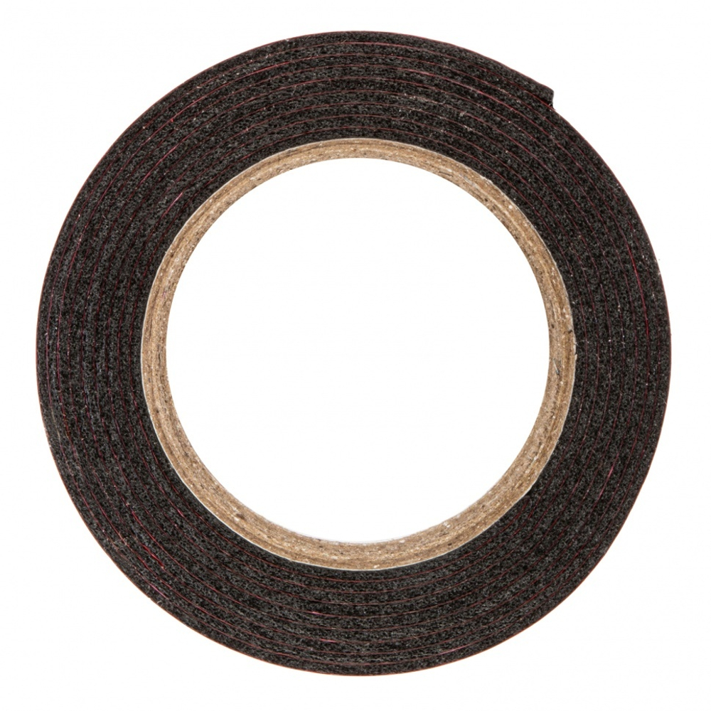 Лента клейкая на вспененной основе, двусторонняя, черная, 19 мм х 1.5 м Matrix 89085