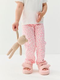 Пижама "Розовый леопард" с коротким рукавом 0+