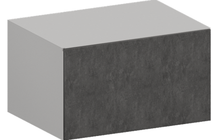 Кухня Модуль ШВГ 819 Белый / Бетон