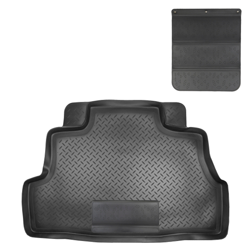 Коврик в багажник Norplast/Unidec для Nissan Almera Classic (2006-), Черный, арт.NPL-P-61-05-APP