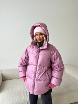 Пуховик Marshmallow розовый