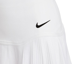 Теннисная юбка Nike Dri-Fit Advantage Pleated Skirt - белый/ Размер M