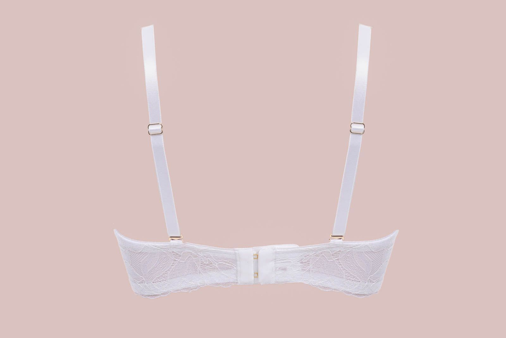 Белый бюстгальтер Glow с мягкими чашечками на косточках (Размер: 75D) (Цвет: белый)