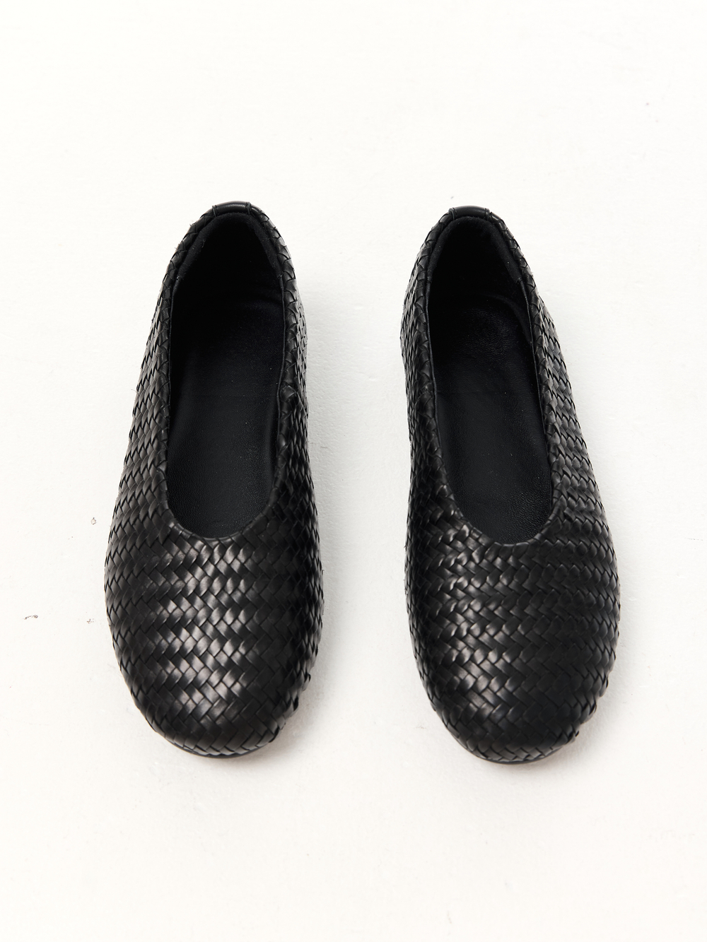 Балетки woven leather