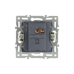 Механизм выключателя одноклавишный непроходной SWT-MK01-PL-GR (250V, 16A) (Arlight, -) 043712