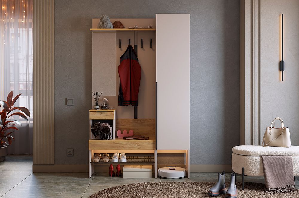 Прихожая "Баско" К3 1200, Мебельсон, г. Ижевск