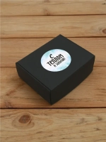 Наклейка стикер глянцевая круглая 40 мм 150 шт "Спасибо Обняли Приподняли"