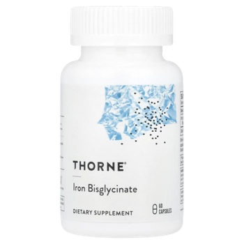 THORNE Iron Bisglycinate 25 mg 60 caps , Железо Бисглицинат