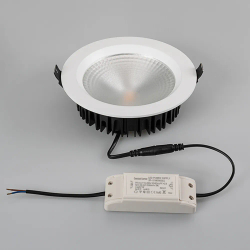 Светодиодный светильник LTD-187WH-FROST-21W Warm White 110deg (Arlight, IP44 Металл, 3 года) 021069