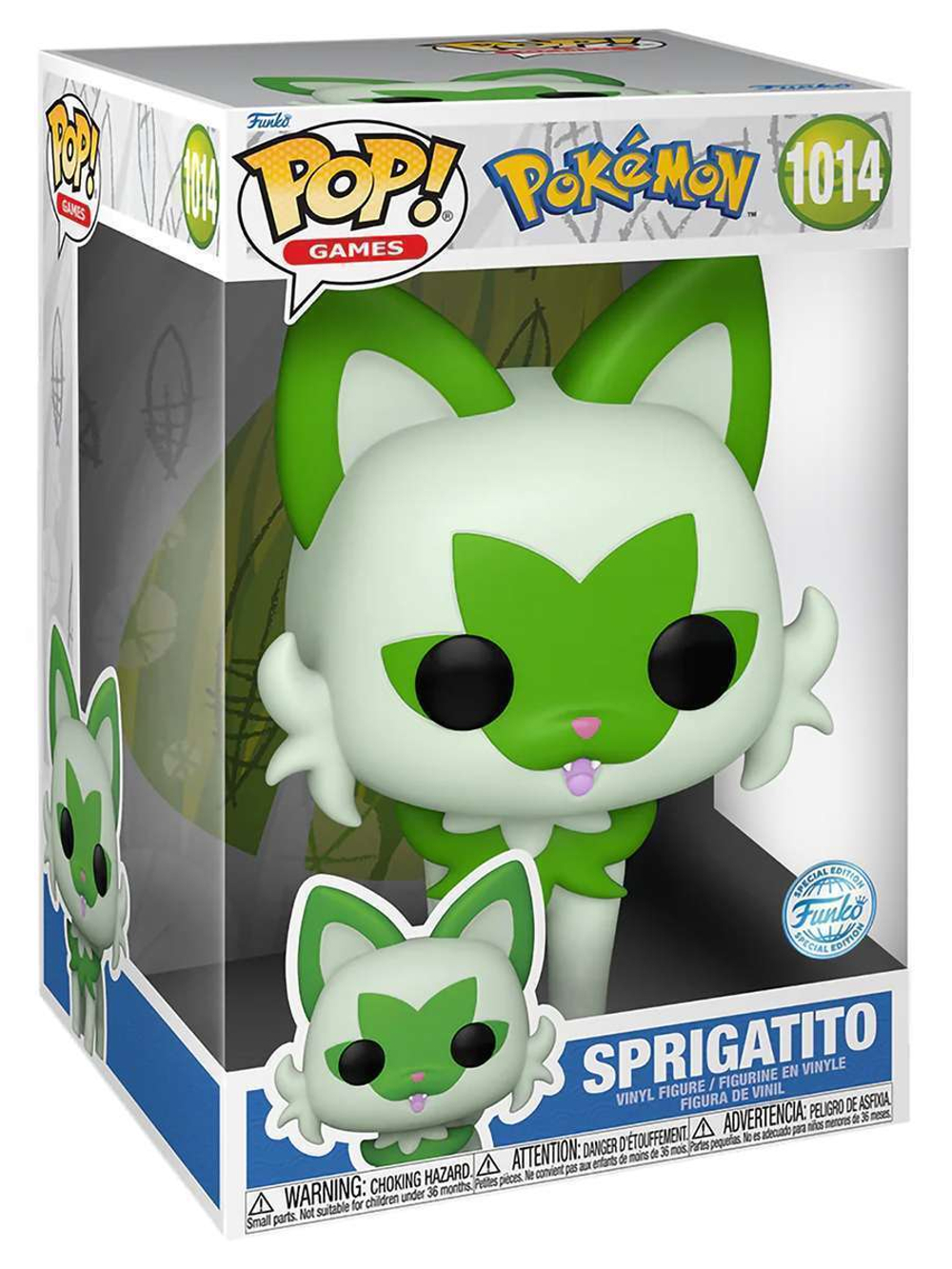 Фигурка Funko POP! Games Pokemon Sprigatito 10" (1014) 77548