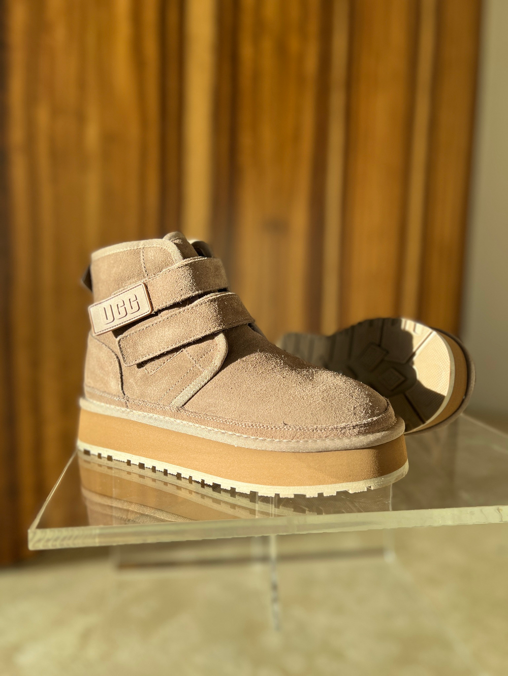 Ботинки угги натуральные