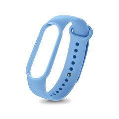 Силиконовый ремешок Silicon Loop для Xiaomi Mi Band 7 (Светло-голубой / Light blue)