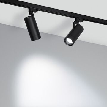 Трёхфазный трековый светодиодный светильник 20W 4000К 039156 чёрный Gelios Arlight