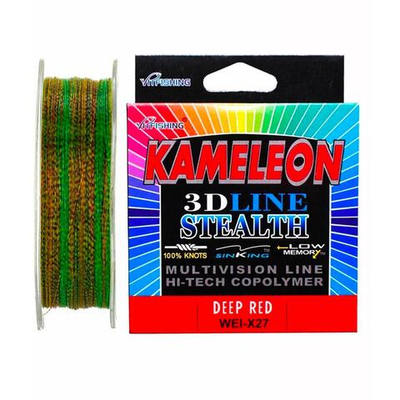 Леска Kameleon 30 м 3D 0,10мм