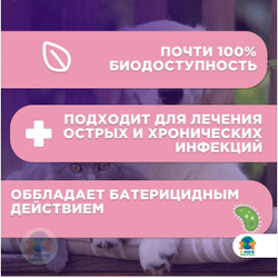 KRKA Марфлоксин 80 мг, 12 таблеток. Против инфекций у собак и кошек.