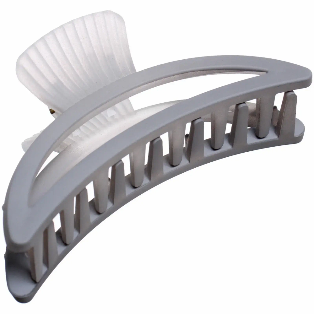 Заколка-краб для волос «Мон Ляруш», классика, микс 6 цветов, 9,5см (Блистер)