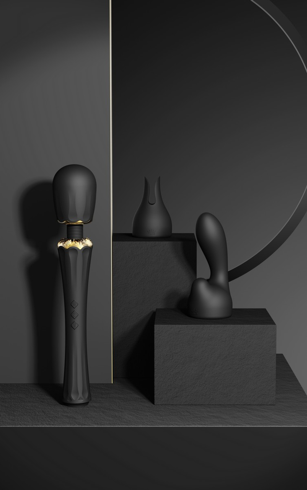 Zalo KYRO - Вибромассажёр с насадками