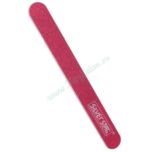 Пилка для ногтей Pro 48 (малиновая) Silver Star, 1,9х17,8 см.