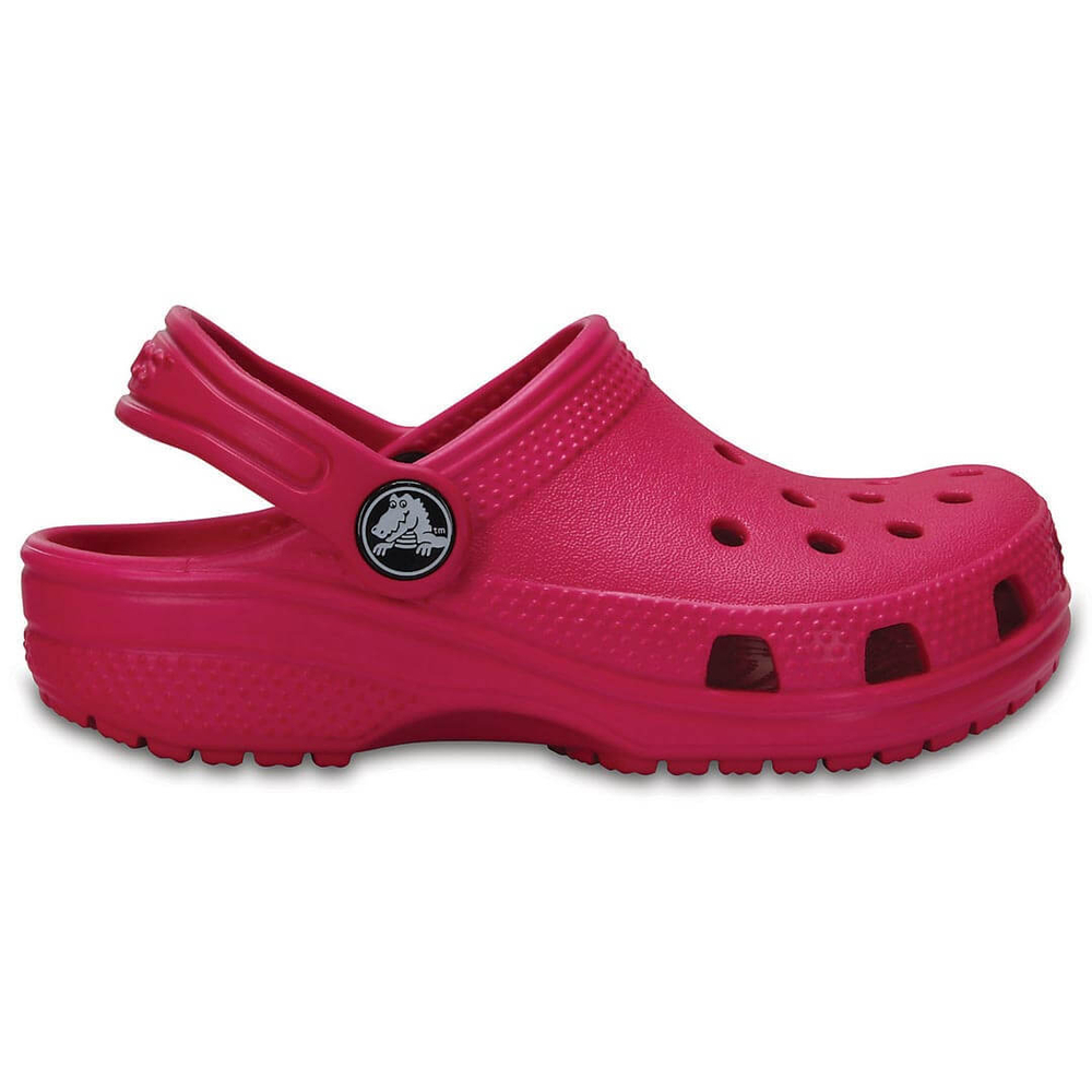 Детские сабо Crocs Classic Kids Candy Pink розовые