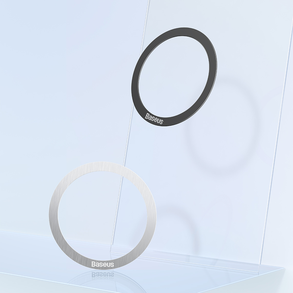 Магнитные кольца Baseus Halo Series Magnetic Metal Ring (MagSafe) 2шт