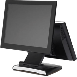 Второй сенсорный монитор 15" TM для Datavan Glamor, черный, VGA (с кронштейном)