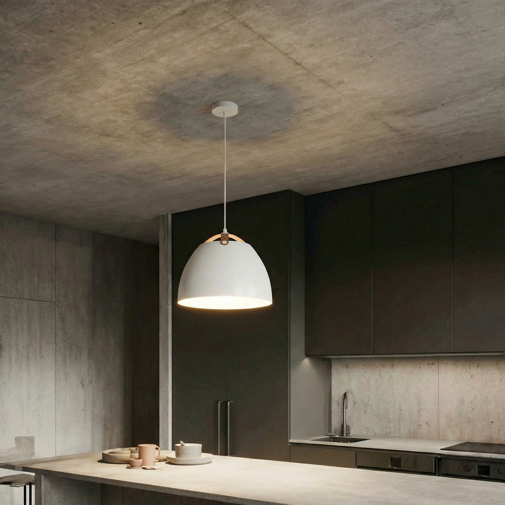 765046 Подвесной светильник LOFT 1х20W E27 БЕЛЫЙ IP20