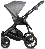 Детская коляска Noordi Aqua V2 4 в 1 с автокреслом Terra Black и базой 1482633 Dark Grey