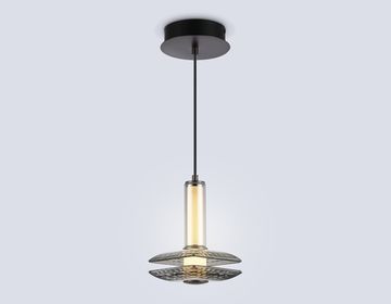 Подвесной светодиодный светильник 10W 3000K LH31003 GR/SM серый/дымчатый High Light Crystal Ambrella
