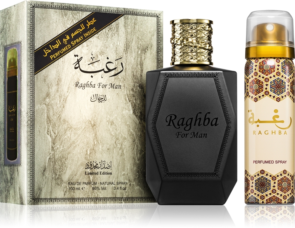 Lattafa Raghba For Man подарочный набор для мужчин