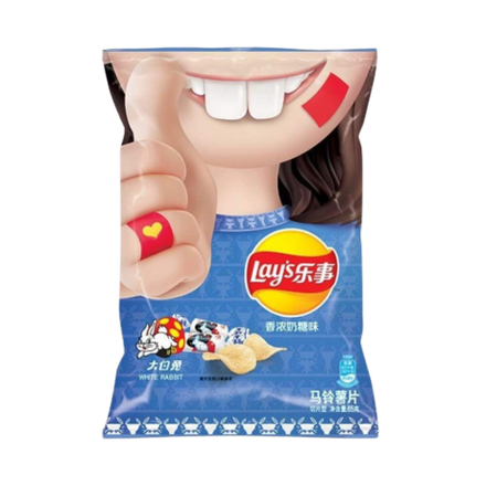 Чипсы «Lay’s» со вкусом конфет White Rabbit