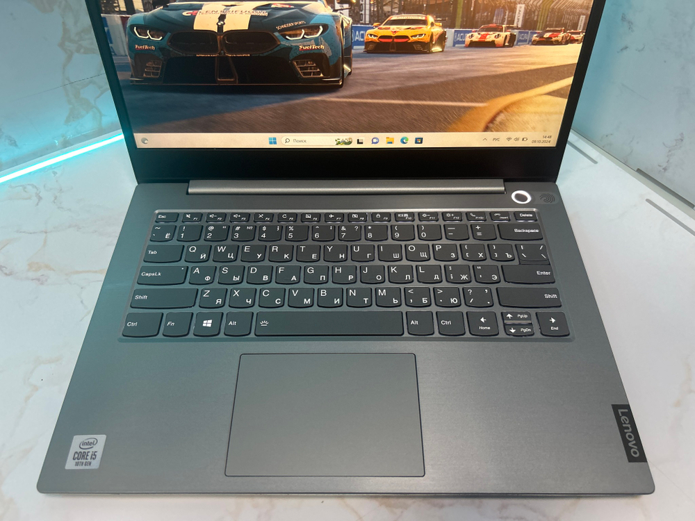 Ноутбук Lenovo ThinkBook 14-IIL (20SL000MRU) 14.0"/Intel Core i5-1035G1/RAM 8GB/SSD 256GB/Intel UHD/1920*1080/IPS/Windows 11/Подсветка кл-ры: LED/серый