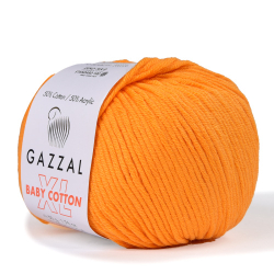 Пряжа Baby Cotton XL 50 г,105м,50%хлопок, 50%акрил (цена за 1 шт)