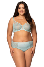 Бюстгальтер Leocadia с мягкой кружевной чашкой (Размер: 75D) (Цвет: аквамариновый)