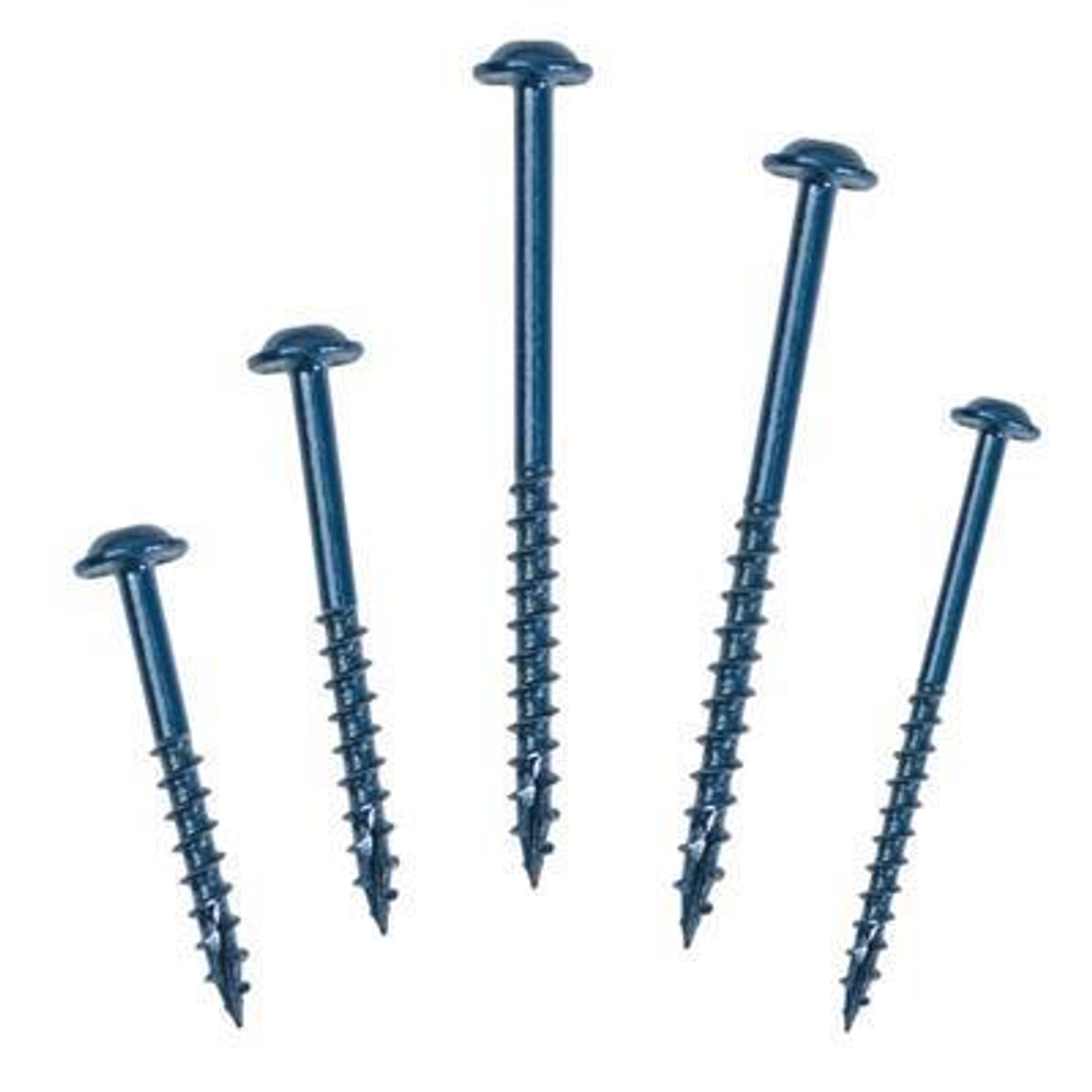 Шурупы с крупным шагом 2-1/2" 63мм - 250 шт. SML-C250B-250-INT