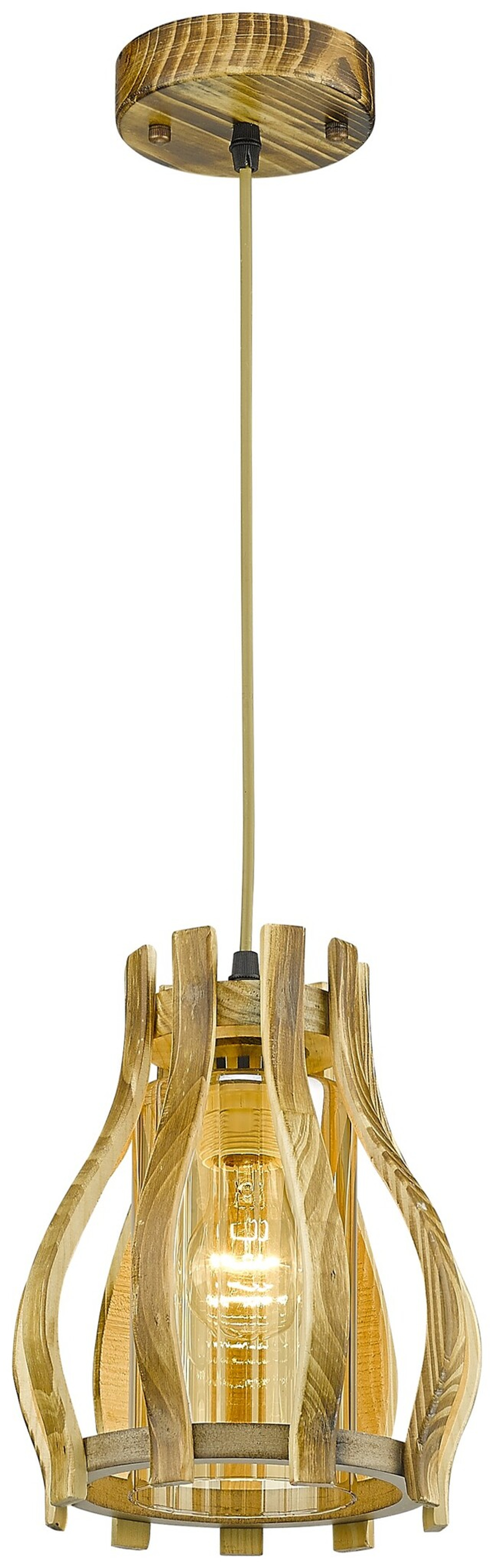 Светильник подвесной Velante Wooden 540-706-01