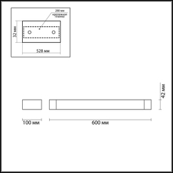 Настенный светодиодный светильник Odeon Light Hightech Arno 3888/18WB