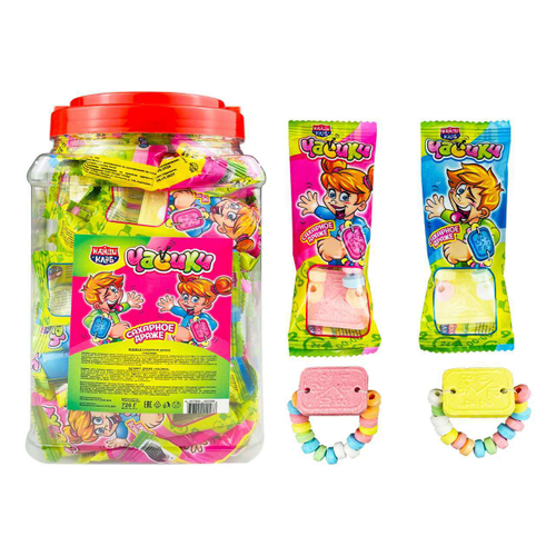 Сах. драже "Часики" ассорти 12гр 60шт*8 банок