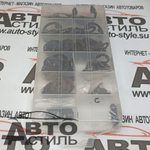 Набор пластик кейс  КОЛЬЦА СТОПОРНЫЕ   300шт (33945\6004) (RING 3-32мм)