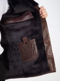 Дубленка натуральная стильная Турция