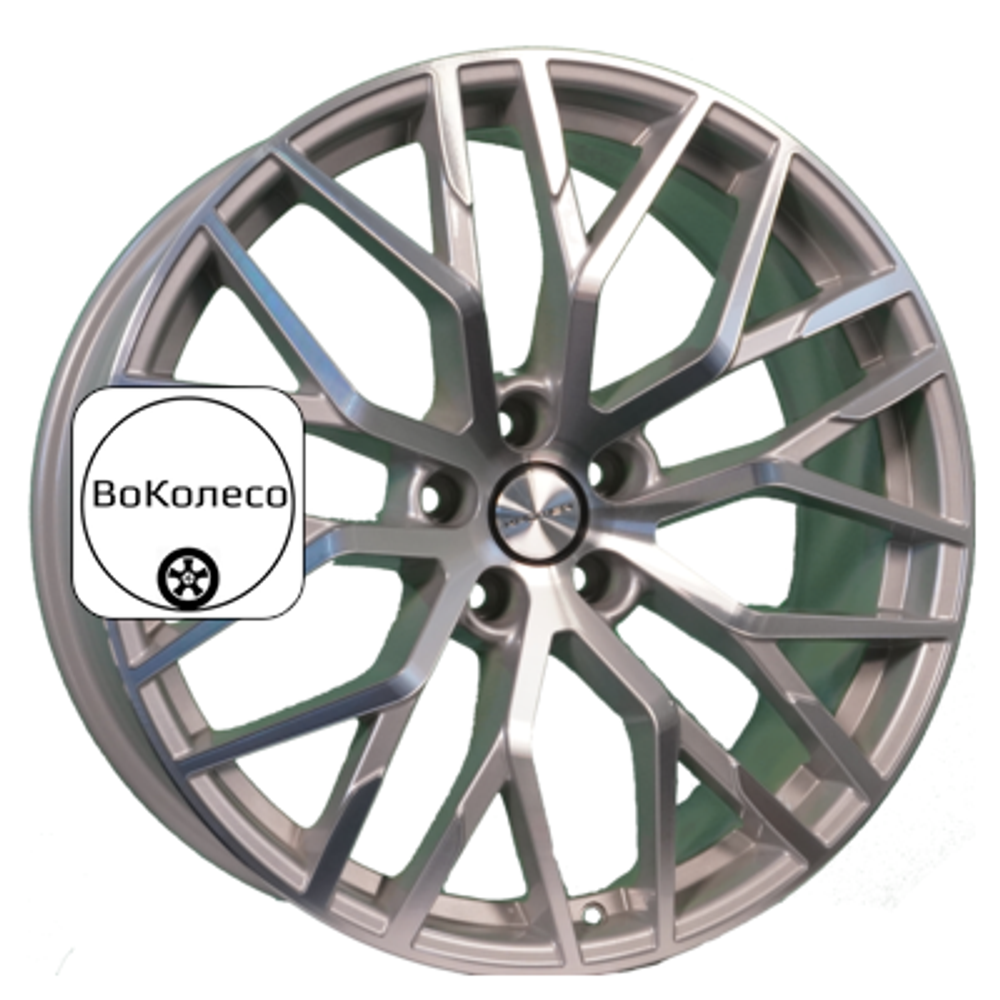 8,5x20/5x112 ET33 D66,5 KHW2005 (Audi/VW) Brilliant Silver-FP Khomen Wheels
