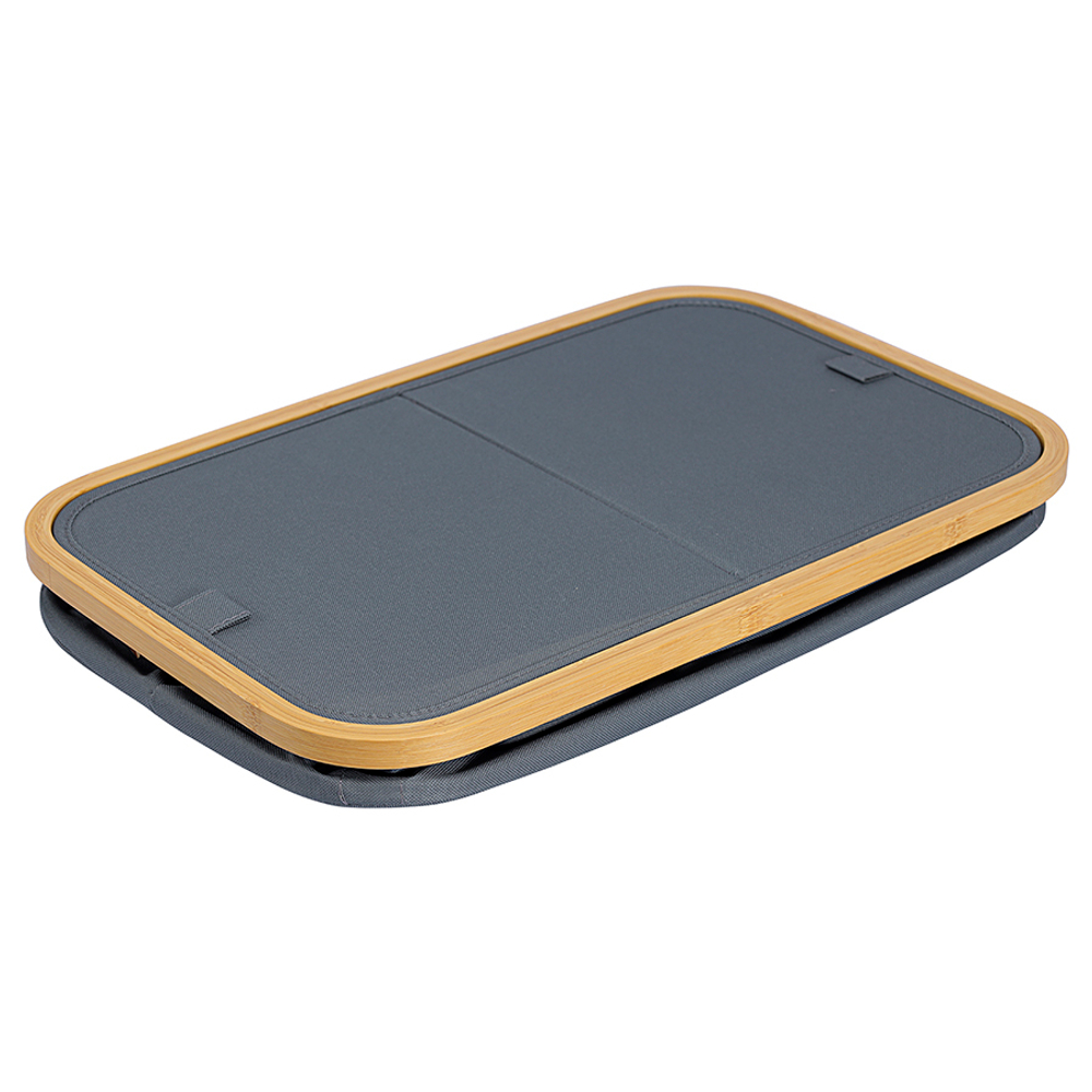 Корзина для белья с двумя отделениями neat twin, 53,5х33х53 см, серая