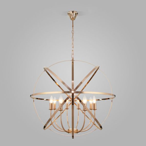 Подвесная люстра Eurosvet Santi 60139/8 золото