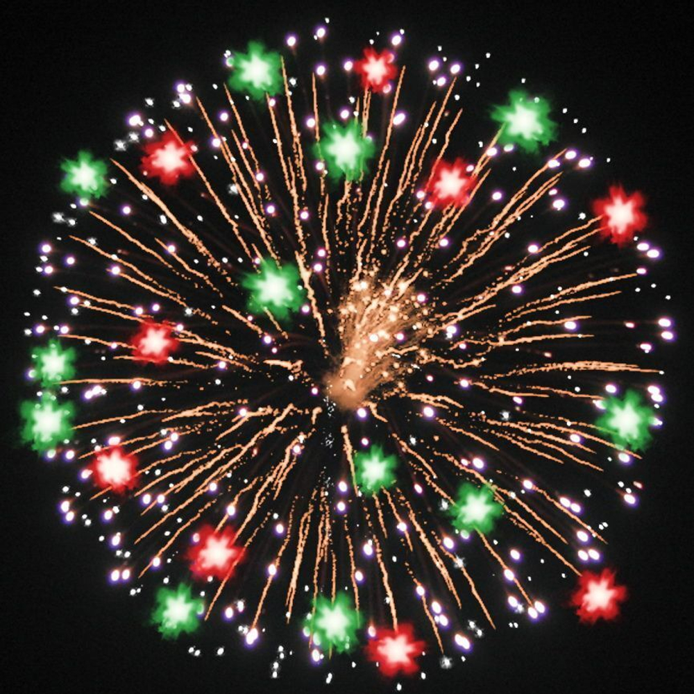 Батарея салютов "Русские витязи" (1 х 80)