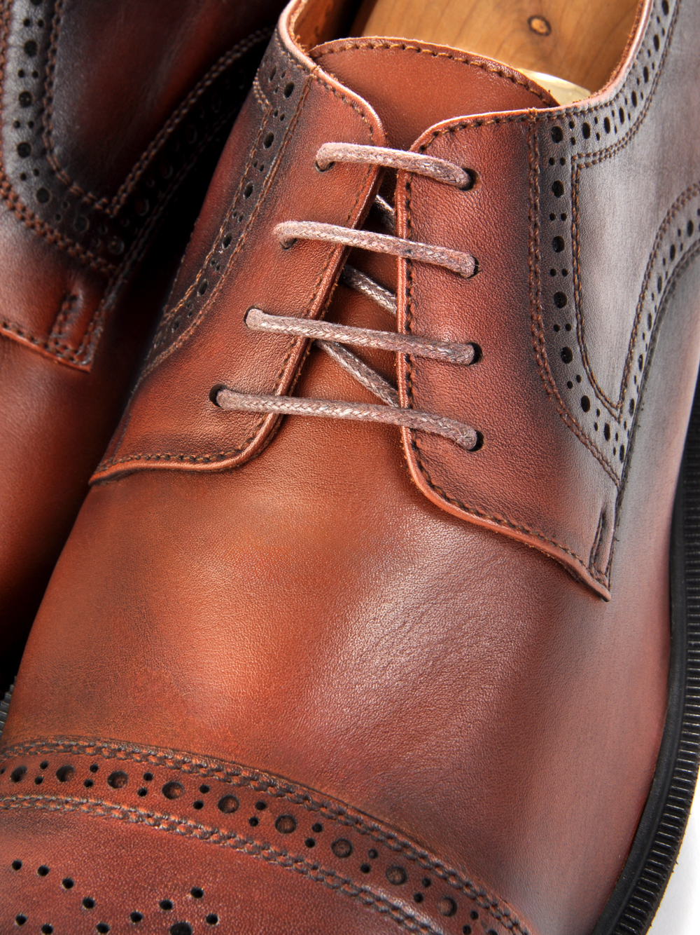 Vorsh Туфли V512рыж броги BOND