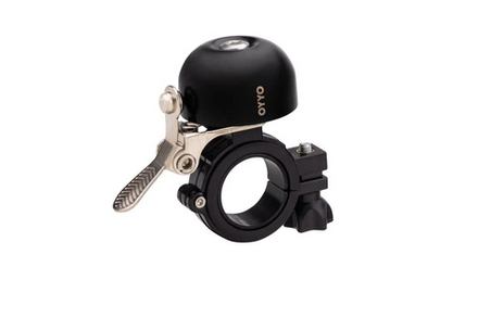 Звонок OYYO, BL400, ударный, с лапкой, черный
