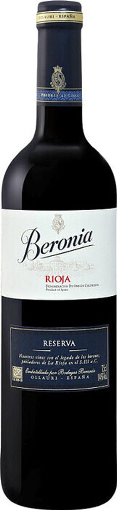 Вино Берония Ресерва Вино Берония Ресерва